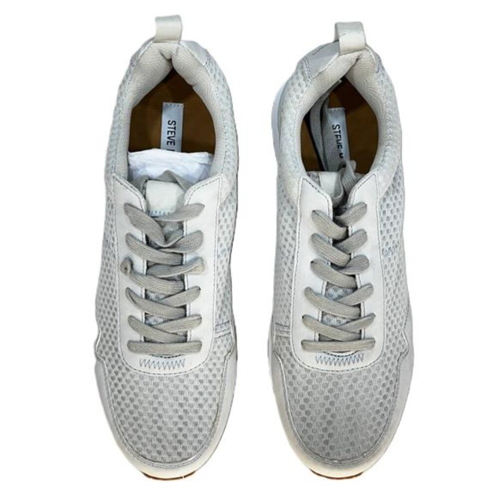 NEW STEVE MADDEN Ghetit Mesh Lace-Up Sneakers Men's 9